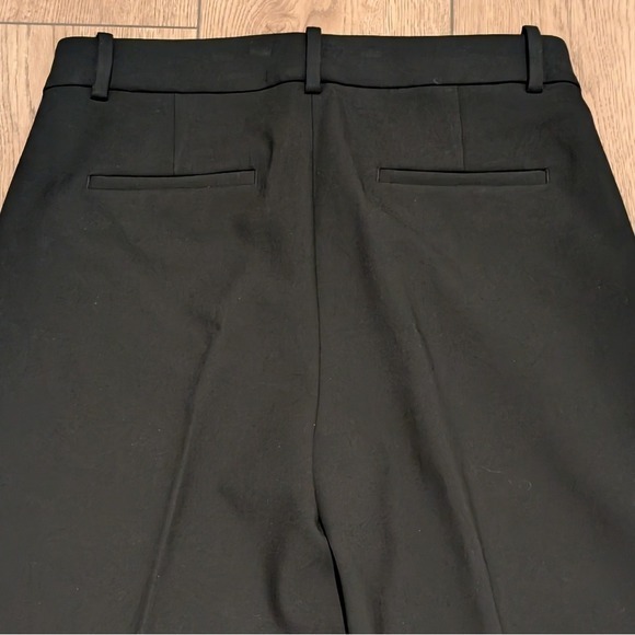 J. Crew NWT Carreman Classic Black Wide Leg Trouser Pants - Picture 7 of 7